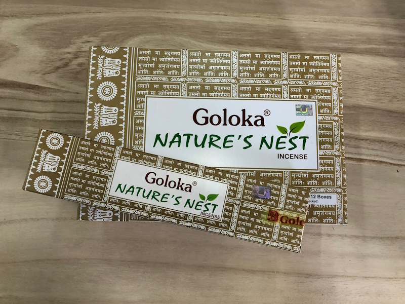 Incienso Goloka Natures Nest